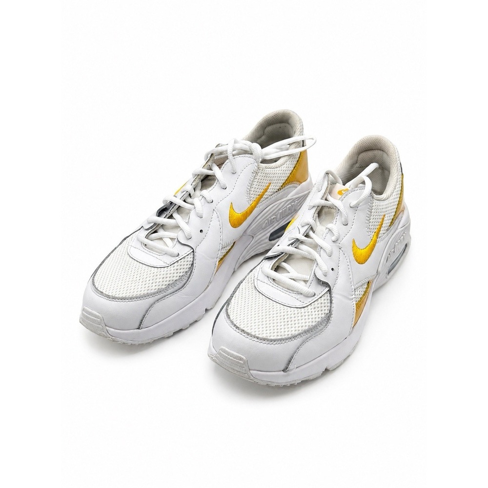 Nike Air Max Excee DX4352-100 Women's Size 10 White University Gold Sneakers